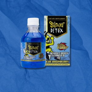 Stinger Detox Bebida Antidoping Potente Frambuesa Azul
