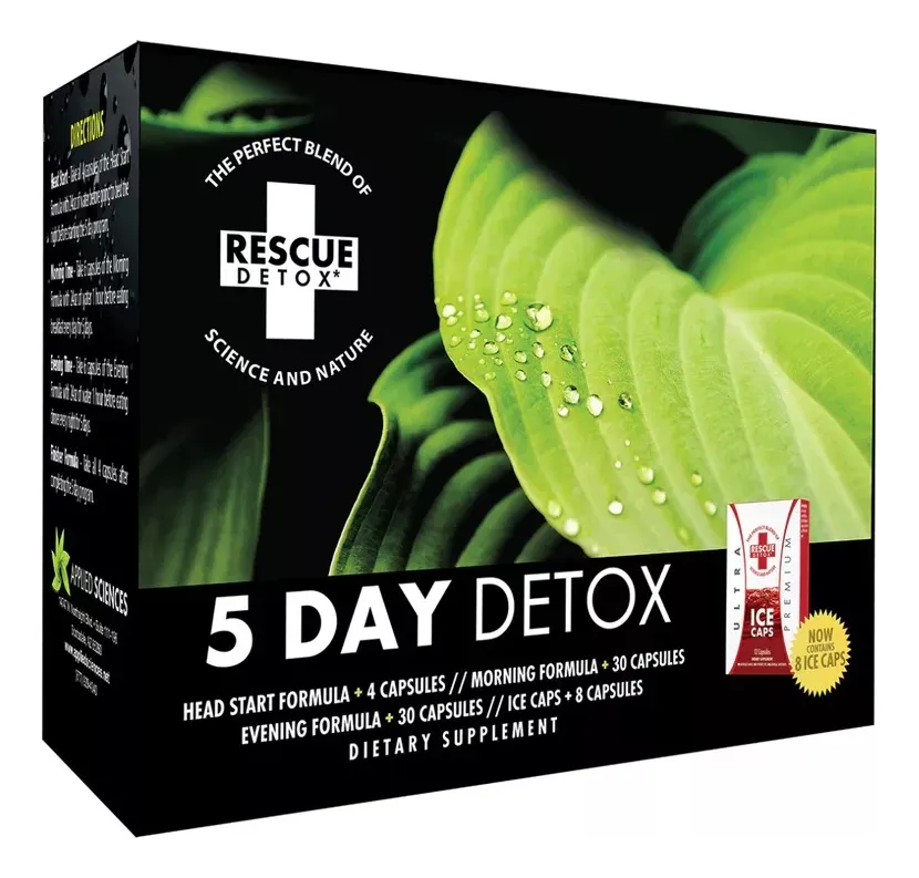 Rescue Detox 5 Day Permanent Kit Desintoxicante